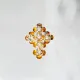Small Cross - Brooch Clarissa - 1